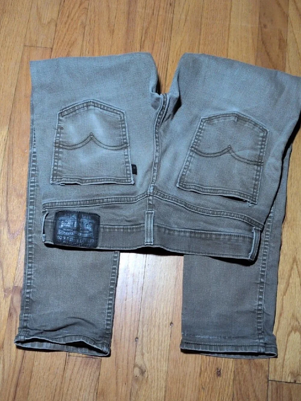 Levi's Men's 511 Straight Jeans in Olive Brown 31x30